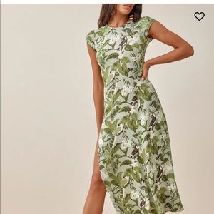 Reformation Gavin Dress: Tropical, size 4